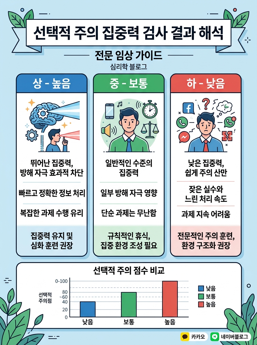 CAT 종합주의력 검사 완전 가이드 시리즈[2편 선택주의력]